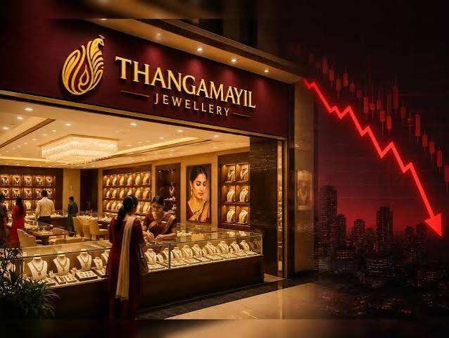 Thangamayil Jewellery shares crash 32% in a week. What should investors do?