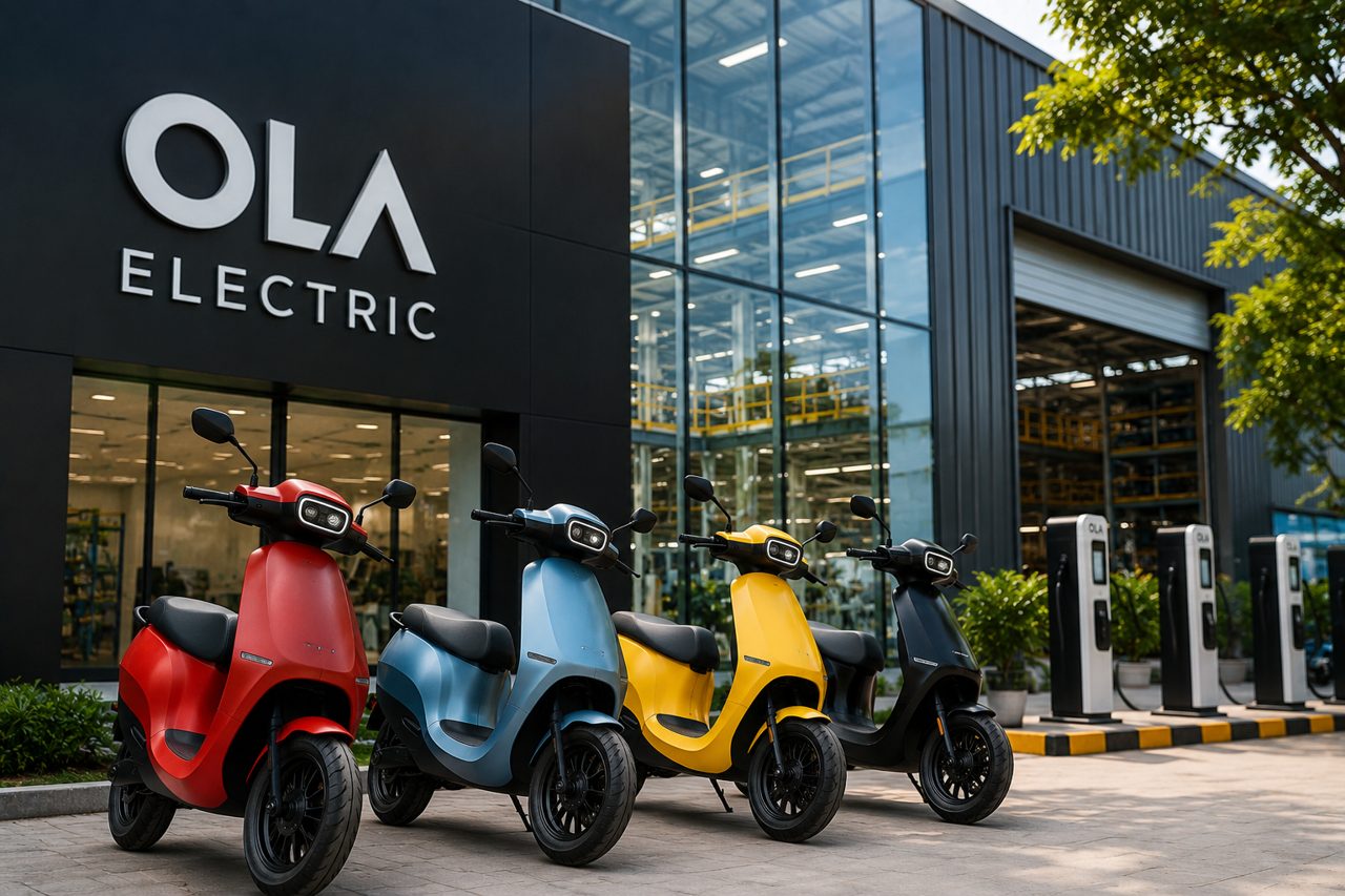 Ola Electric's Q1 revenue drops 45% YoY but loss narrows to Rs 336 crore