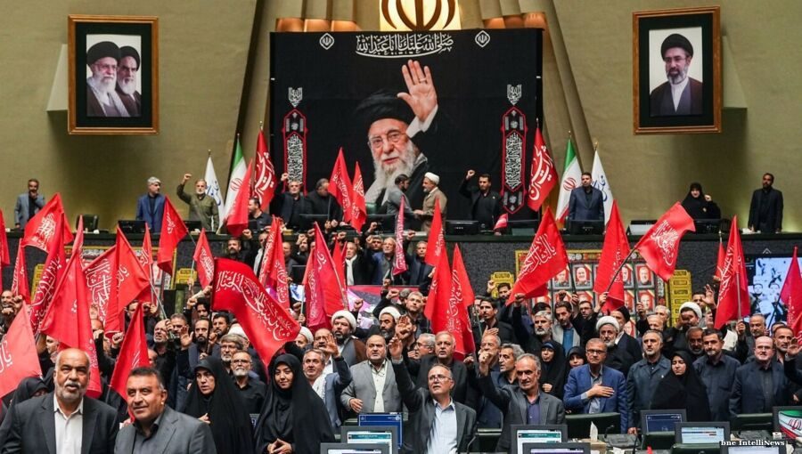 Iran parliament tables Hormuz bill as US levy clash deepens