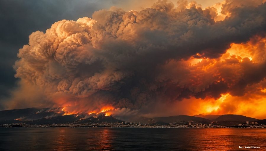 Europe enters the Pyrocene age of fire that makes its own weather