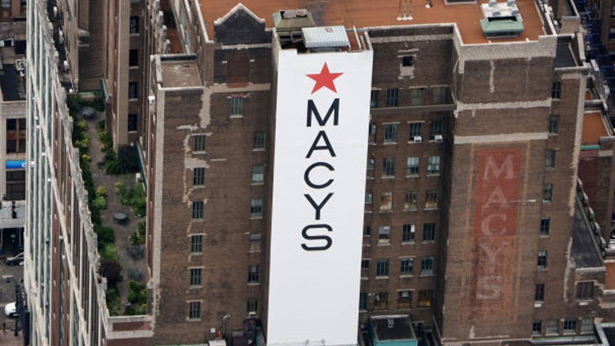 Macy's is selling $301 blush pearl and white sapphire stud earrings for 80% off
