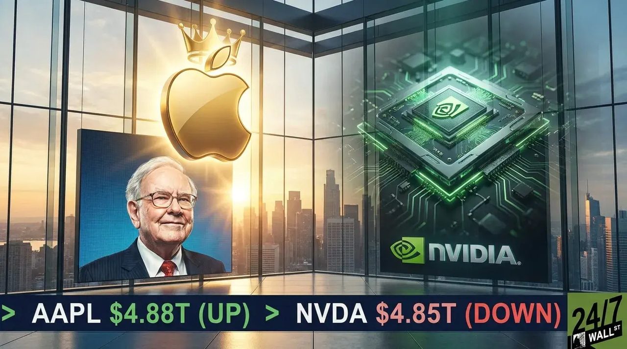 Apple Overtakes Nvidia to Reclaim Most Valuable Company Title